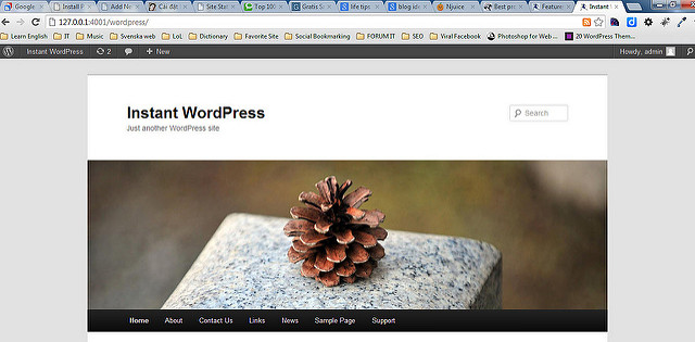 Cài đặt WordPress trên localhost với 1 cú click