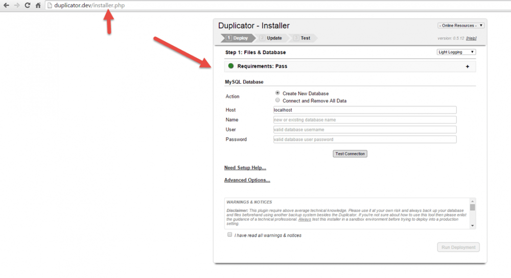 Chuyển host hoặc đổi domain trong WordPress dễ dàng với Duplicator
