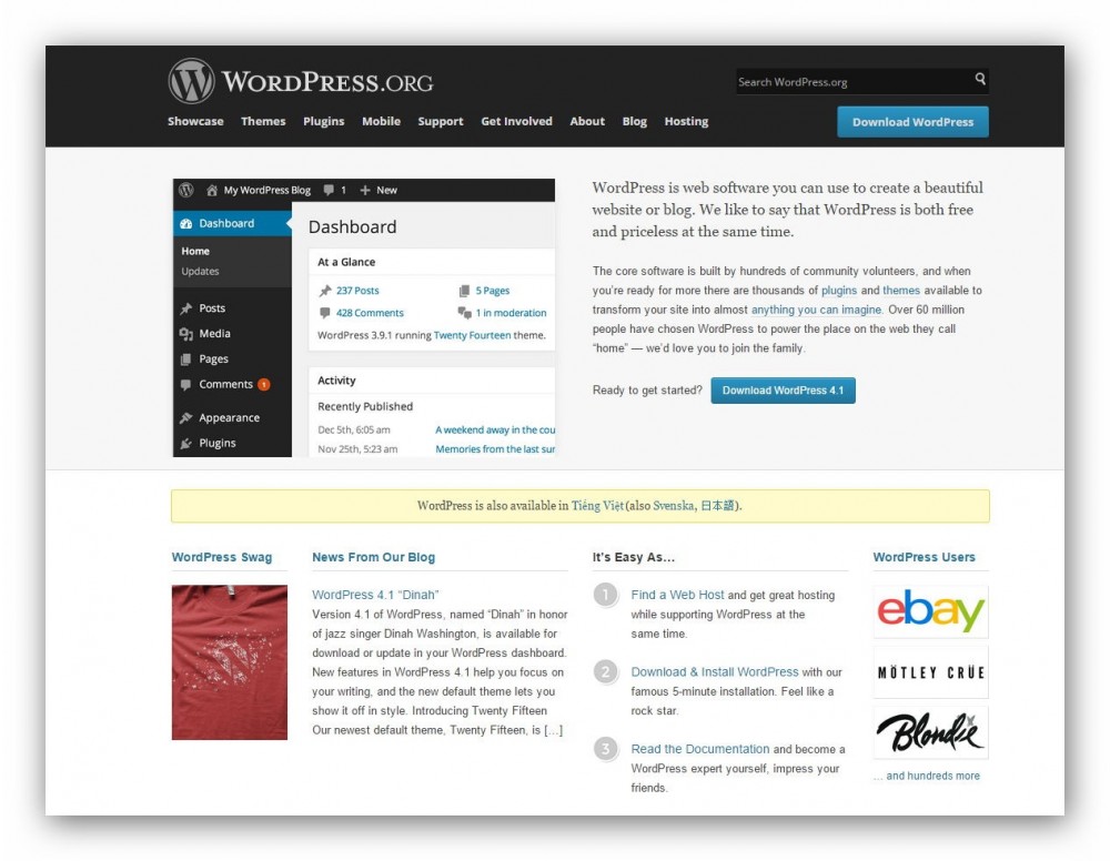 WordPress.Com và WordPress.Org khác nhau thế nào?
